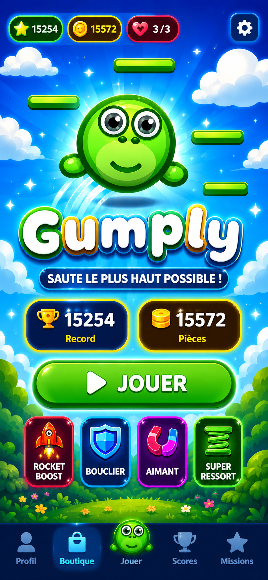Gumply gameplay